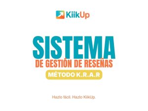 Sistema profesional de Gestión de Reseñas para conseguir más facturación