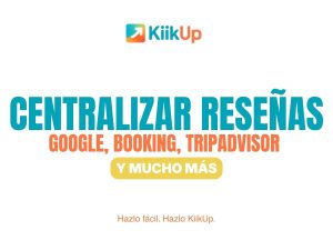 Centralizar reseñas: Google, Booking, TripAdvisor y mucho más