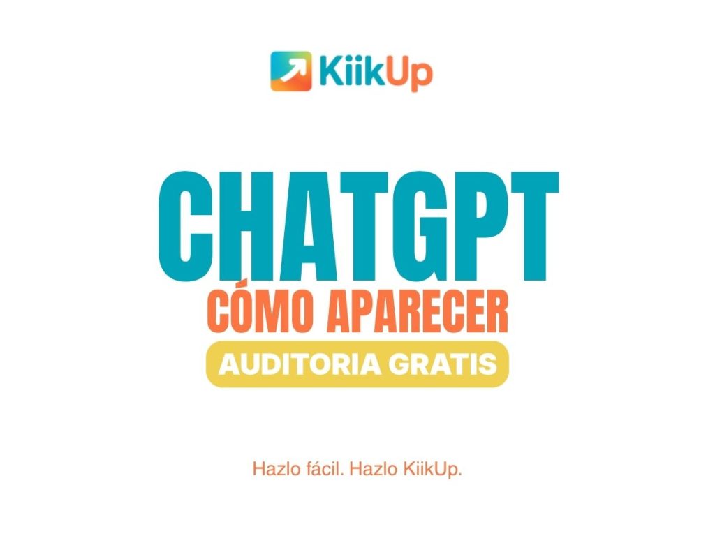 Cómo aparecer en ChatGPT: señales reales para empresas