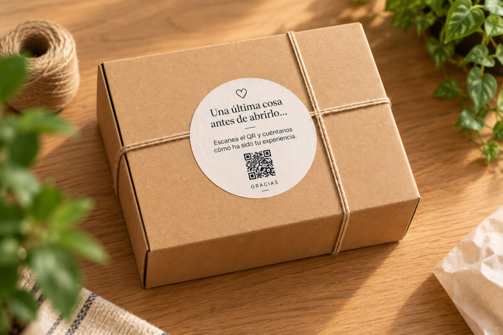 QR de reseñas de Google