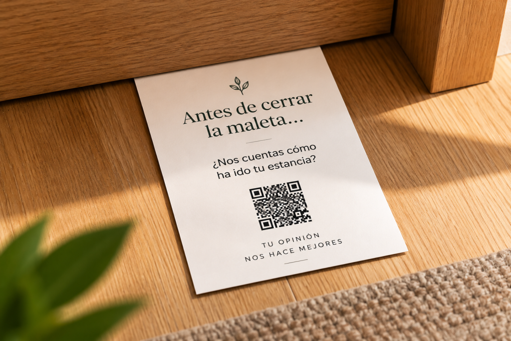 QR de reseñas de Google